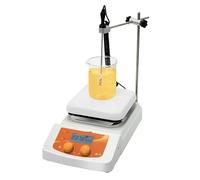 Agitador magnético de calefacción, placa caliente, pantalla Digital, agitador termostático, mezclador laboratorio con calor, 5L, 1500rpm,Alta Precisión