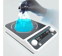 Agitador magnético de Gran Capacidad para Laboratorio, Pantalla Digital, Control por Llave/Perilla, Avance y Retroceso/asincrónico, Motor sin escobillas, MS-50L/1 Pieza