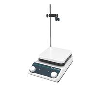 Agitador magnético de laboratorio con pantalla digital, mezclador termostático de calentamiento, placa calefactora de 5 l y 1500 rpm.(HS8(5L))