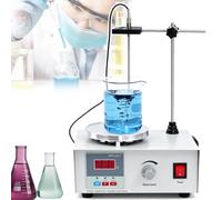 Agitador magnético de laboratorio de 300W, con pantalla digital de temperatura y ajuste de velocidad de 2600rpm, for agricultura, industria e investigación científica