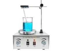 Agitador magnético de placa caliente superior con control de velocidad y temperatura ajustables para laboratorio y uso educativo