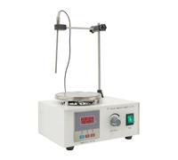 Agitador Magnético Digital, Mesa De Laboratorio 250W, Mezclador Placa Calefactora Pie, Material Acero Inoxidable 304 Gran Volumen, 0-2000rpm Remueve Bien