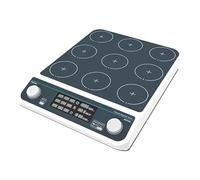 Agitador Magnético Multiposición De Laboratorio Profesional, Control Síncrono/Asíncrono, Pantalla LED, Velocidad Ajustable (50-1500 RPM) Y Temporizador (1min-19h59min),MMS9Pro