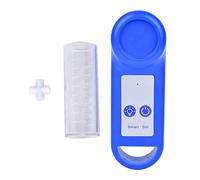 Agitador magnético portátil MS40 con barra agitadora en cruz para la prueba Salifert de agua de mar, plataforma de mezcla alimentada por batería con luz LED para el análisis del ag