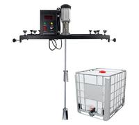 Agitador neumático de pintura, mezclador eléctrico de tanque de 980 W, mezclador de pintura comercial de 1 tonelada, equipo de mezcla de pintura