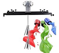 Agitador neumático de pintura para mezcla industrial, agitador de aire con soporte, ideal para disolver tinta y aplicaciones de pintura a gran escala