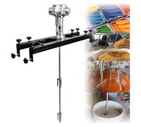 Agitador neumático de tanque, mezclador de pintura con agitador de aire, hélice plegable, for agitar materiales ligeramente viscosos, pequeño, 5 cilindros(Small5cylinders)