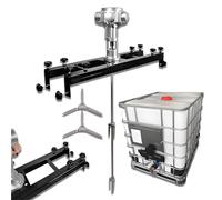 Agitador neumático for tanque IBC, mezclador de pintura de 1 tonelada 3/4HP, máquina agitadora de pintura, agitadores de aire, plegable, for agitador de disolución de tinta pequeño