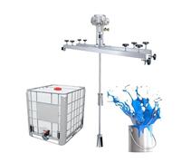 Agitador neumático, mezclador de pintura for cubos, agitador de pintura con soporte, agitador de aire for mezcla de tinta y tintes.