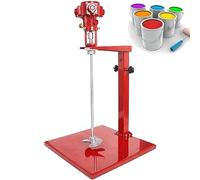Agitador neumático, mezclador de tambor, mezclador de pintura, mezclador de elevación automático en acero inoxidable de 5 galones/20 l, mezclador eléctrico de paletas de 2600 rpm para yeso, mortero