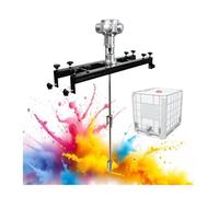 Agitador neumático, mezcladora de tanque de 1/2 HP, 3/4 HP y 1 HP, mezcladora neumática de soporte, agitador de pintura (5 cilindros grandes)(3cylinders)