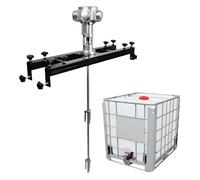 Agitador NeumáTico Para Ibc,Mezclador De Pintura NeumáTico Comercial, 220 Galones,1/2 Hp,3/4 Hp,1 Hp,Mezclador De Tanque Con HéLice Plegable,Herramienta Para Pinturas Y Recubrimientos(Small5cylinders)