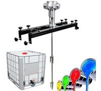 Agitador neumático para pintura: máquina agitadora de aire de alta resistencia para una mezcla eficiente de pintura, agitadores de soporte, equipo profesional para mezclar pintura, mezclador de sopor