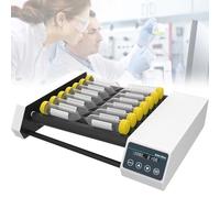 Agitador Orbital De Laboratorio De 6/8 Rodillos, Mezclador De Tubos De Ensayo Digital, Velocidad Ajustable 20-80 RPM, Temporizador De 1 Min-23 H 59 Min O Modo Continuo, Para Experimentos Químicos