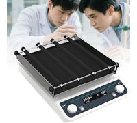 Agitador orbital digital, agitador orbital digital de laboratorio, con modo continuo y temporizado, modos de mezclador, agitador rotador, para escuela e industria