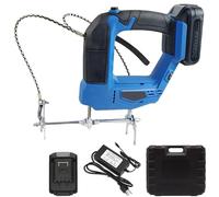 Agitador Portátil para Sacudir Colmenas | Máquina Agitadora De Miel Eléctrica De Recarga | 4 Velocidades Ajustables | para despejar panales de cría y Miel eficientemente (Blue, 1 Battery)