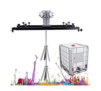 Agitadores de aire, máquina mezcladora de pintura con tanque de 1 tonelada, hélice plegable de 1/2,3/4,1 Hp, mezclador eléctrico de barril de tonelada, for agitador de disolución(L5cylinders)