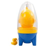 Agitadores de huevos manuales portátiles: revuelto de huevo, batidora de proteínas de huevo batidor de huevo de oro con máquina de rebanar utensilios de cocina para mezclar sus manos y hacer feliz a