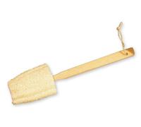 Agiva Esponja exfoliante de lufa corporal para baño mango largo