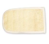 Agiva Manopla de lufa y algodon cara y cuerpo