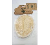 Agiva Manopla de lufa y algodón para cara