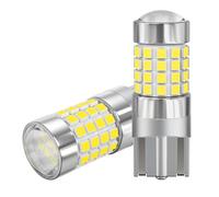 AGLINT T10 LED Bombilla CANBUS Sin Errores W5W 194 12V-24V 54SMD para Coche Posición Luces Interiores Luz Domo Mapa Puertas Laterales Marcador Cortesía De La Matrícula 12V 6500K Blanco 2 Piezas