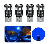 AGLINT T10 W5W LED Bombillas CANBUS 194 501 168 9SMD 12V Bombilla de Repuesto para Coche Interior Luce Cúpula Mapa Cortesía Luces De La Matrícula Posición Laterales Iluminación Azul 4PCS