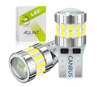 AGLINT W5W T10 LED Bombilla CANBUS Sin Errores 30-SMD 194 501 168 2825 12V 24V para Coche LED Posición Luces Interiores Domo Mapa Cortesía Puerta Matrícula Blanco