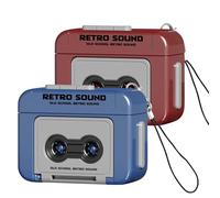 AGLOO 2 llaveros creativos con Grabador de Cinta, Llavero portátil Retro con Tres Canciones Chinas, Adorno para Mochilas, Bolsos