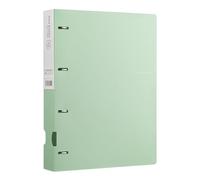 aglutinante A4 - aglutinante de reunión, tamaño de letra portátil de aglutinantes A4 | Tamaño de carta de documento perforado, adecuado para Estudio Business Home Adults School Meeting College Trave