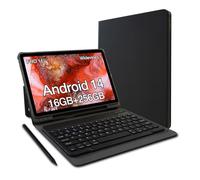AGM Android 14 Tablet, 8GB RAM 256GB ROM/2TB TF, G99 Gaming Tablets 11 Pulgadas, Dual SIM 4G LTE 5G WiFi/50MP+8MP Cámara/Widevine L1/7850mAh 20W/con Funda/Brújula