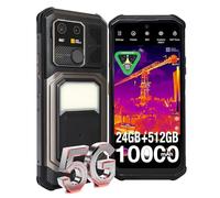 AGM G3 Pro Smartphone Resistente, movil irrompible 5G Libre con Imágenes Térmicas, móvil rugerizado Pantalla FHD+ 6,72” 120Hz, Carga Rápida PD Inalámbrica, 10000mAh, 24(12+12)GB+512GB, GPS/Face ID/NFC