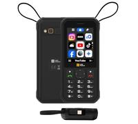 AGM M11 4G Teléfono Básico Rugerizado, Batería de Viaje de 4000 mAh, Hotspot Wi-Fi Móvil, Resistente al Agua y a Golpes, Pantalla y Teclas Grandes, Dual SIM
