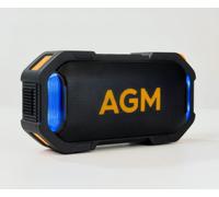 Agm mag rock altavoz para fiestas negro, naranja 8 w