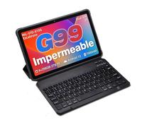 AGM Pad P1 Tablet Rugerizada Android (2024), G99 Tablet con Teclado y Funda, Pantalla de 10.36" 2K, 8GB + 256GB (2TB TF), 7000mAh, 50MP + 8MP, Dual SIM 4G/5G WiFi/GPS/OTG/IP69K