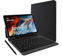 AGM Tablet 11 Pulgadas Pad P2, Helio G99 Octa Core, 16(8+8) GB+256GB/2TB TF,Tablet Android 14, FHD, 4G Dual SIM, WiFi,7850mAh, 50MP+8MP/Widevine L1/GPS/OTG,con Lápiz y Funda y Teclado