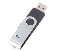 Agmoctz 1GB Negro USB 2.0 Palillo de Memoria de Flash Pluma Doble Dispositivo de Salto 2,17 "X 0,71" X 0,24 "