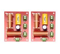 Agmoctz 2 Piezas 200W 3 VíAs Altavoz de Audio Crossover Agudos + Medios + Graves Altavoces Cruzados Independientes Divisor de Frecuencia de Filtro