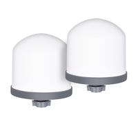 Agmoctz 2 Piezas de Repuesto de Filtro de Cerámica Magnetizado Purificador de Agua Mineral Filtro de Agua de Cerámica Hemisferio Filtros de Agua