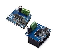 Agmoctz 2 Uds BTS7960 43A MóDulo de Controlador de Motor de Alta Potencia MóDulo de Controlador de Coche Inteligente para LíMite de Corriente para