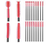 Agmoctz 20 Cepillos de Limpieza para Máquinas de Coser Cranny, Cepillos de Limpieza de Cerdas Densas de Silicona Reutilizables para Máquinas de Coser
