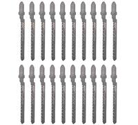 Agmoctz 20 Piezas T119BO 12 TPI Surtido de Hojas de Caladora de Desplazamiento con VáStago en T para Cortar Madera con PrecisióN