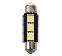Agmoctz 2X SMD LED feston 39 mm CANBUS C5W 12V 3 Potencia SMD Placa de matricula y luz de Lectura - para Serie 3 Serie 5 Serie 7 E34 E36 E38 E39 E46 E60 E90,