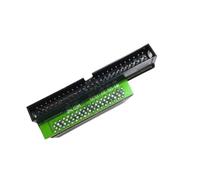 Agmoctz Adaptador Convertidor de Disco Duro SCSI de 68 Pines Macho A 50 Pines Macho Adaptador de Disco Duro SCSI 68p A IDE 50p.