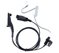 Agmoctz Auricular Tubo AcúStico Radio Auricular Bidireccional con MicróFono para APX6000 APX4000 APX7000