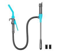 Agmoctz Bomba de Batería Portátil Mejorada, Bomba de Sifón Eléctrica, Bomba de Transferencia de Agua para Gas, Combustible, Diésel, Transferencia de Agua