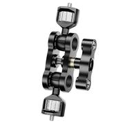 Agmoctz Brazo MáGico Articulado TM-5 con Cabezal de Bola Doble para TríPode, Clip para TeléFono, Tornillo de 1/4 de Pulgada para Luz LED, MicróFono para Monitor LCD