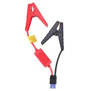 Agmoctz con conector de enchufe EC5 cable de salto de batería de emergencia pinzas cocodrilo pinza para arrancador de salto de coche pinza cocodrilo jinete