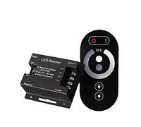 Agmoctz Controlador de AtenuacióN TáCtil LED PortáTil 6 Teclas Control Remoto InaláMbrico Tira de Luz MonocromáTica LED Dimmer 12-24V 18A