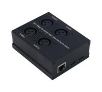 Agmoctz Controlador de Iluminación de Escenario SL04 Super con DMX512, 54 Efectos RGB Integrados y Compatibilidad con los Protocolos ARTNET/SACN.